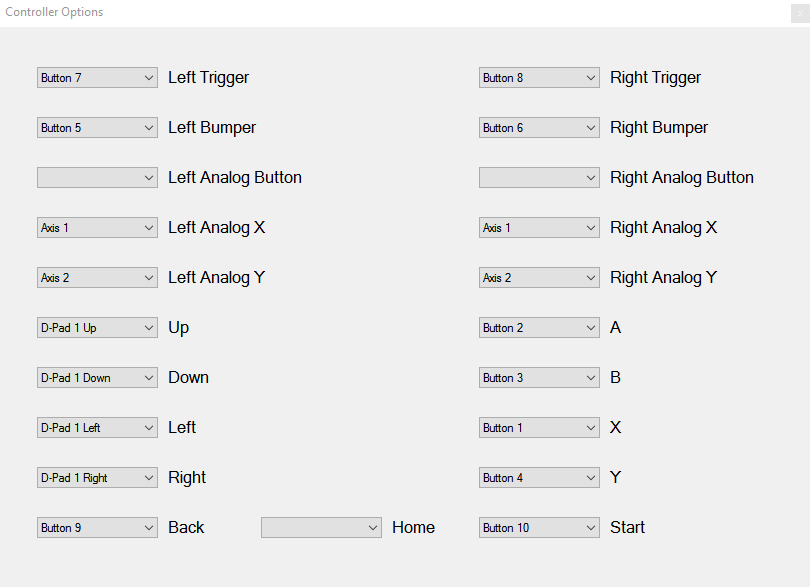Advanced Controller Mapping Technology